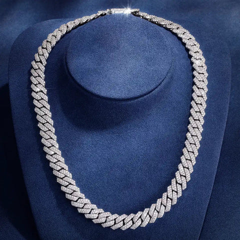 VVS1 Clarity Moissanite 20mm Luxury Chain