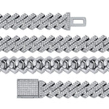 VVS1 Clarity Moissanite 20mm Luxury Chain