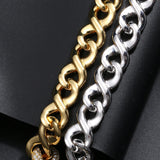 Men's Iced Out Infinity Moissanite Diamond Cuban Like Chain