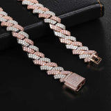 22MM Moissanite Iced Out Cuban Chain For Him