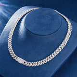 Moissanite Diamond Cuban Chain For Men's