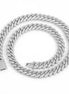 Round Cut D Color Moissanite Hip Hop Cuban Chain