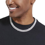 Round Cut D Color Moissanite Hip Hop Cuban Chain