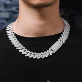 Moissnaite Diamond Hip Hop Luxury Cuban Chain For Men's