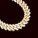 Iced Out Moissanite Diamond Luxury Cuban Chain