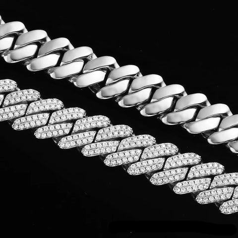Luxury Moissanite Diamond Hip Hop Jewelry