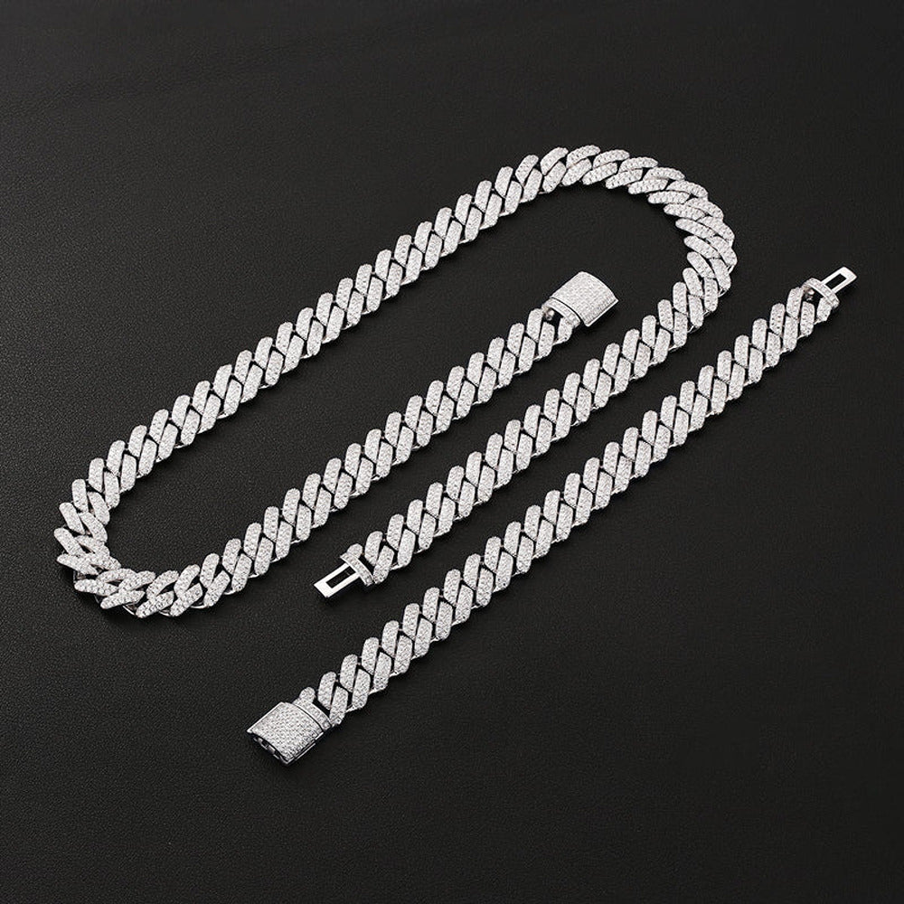 Luxury Moissanite Diamond Hip Hop Jewelry