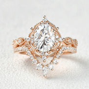 Moissanite D Color Oval Cut Filigree Anniversary Gift For Women