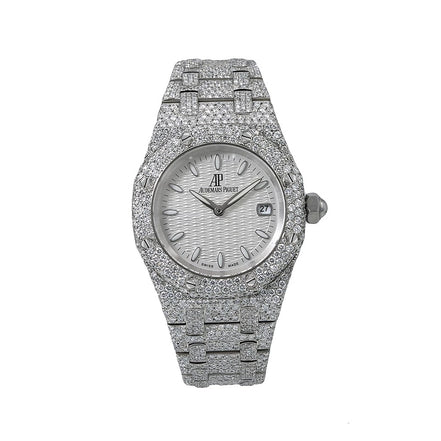 Moissanite Handmade Wrist Watch For Him