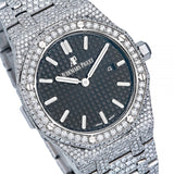 Full White Moissanite Diamond Luxury Hip Hop Watch