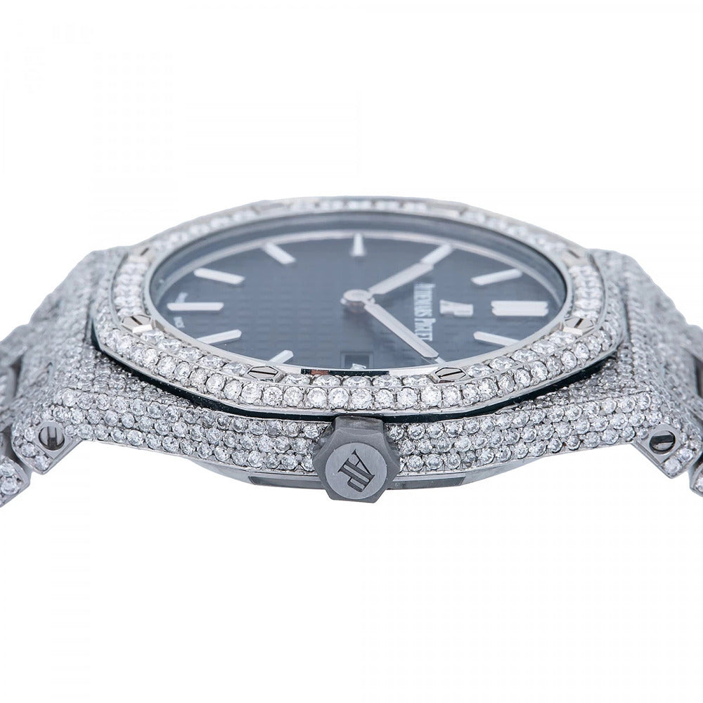 Full White Moissanite Diamond Luxury Hip Hop Watch