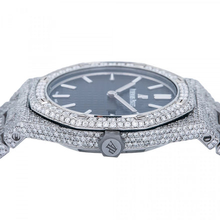 Full White Moissanite Diamond Luxury Hip Hop Watch