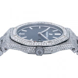 Full White Moissanite Diamond Luxury Hip Hop Watch