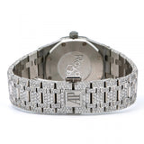 Fully Iced Out D Color Moissanite Wrist Watch